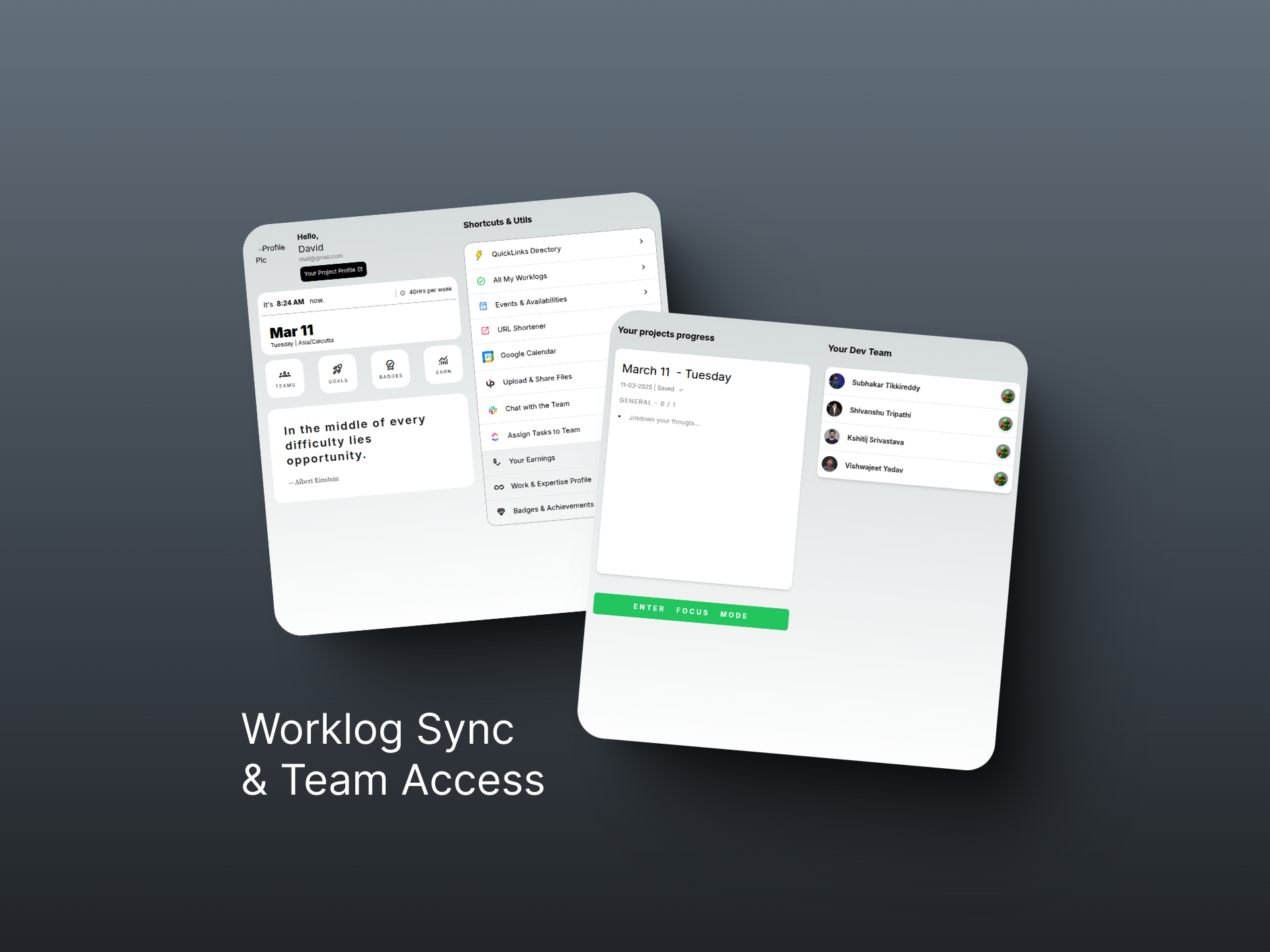 Client Cockpit: Everything you need at a glance