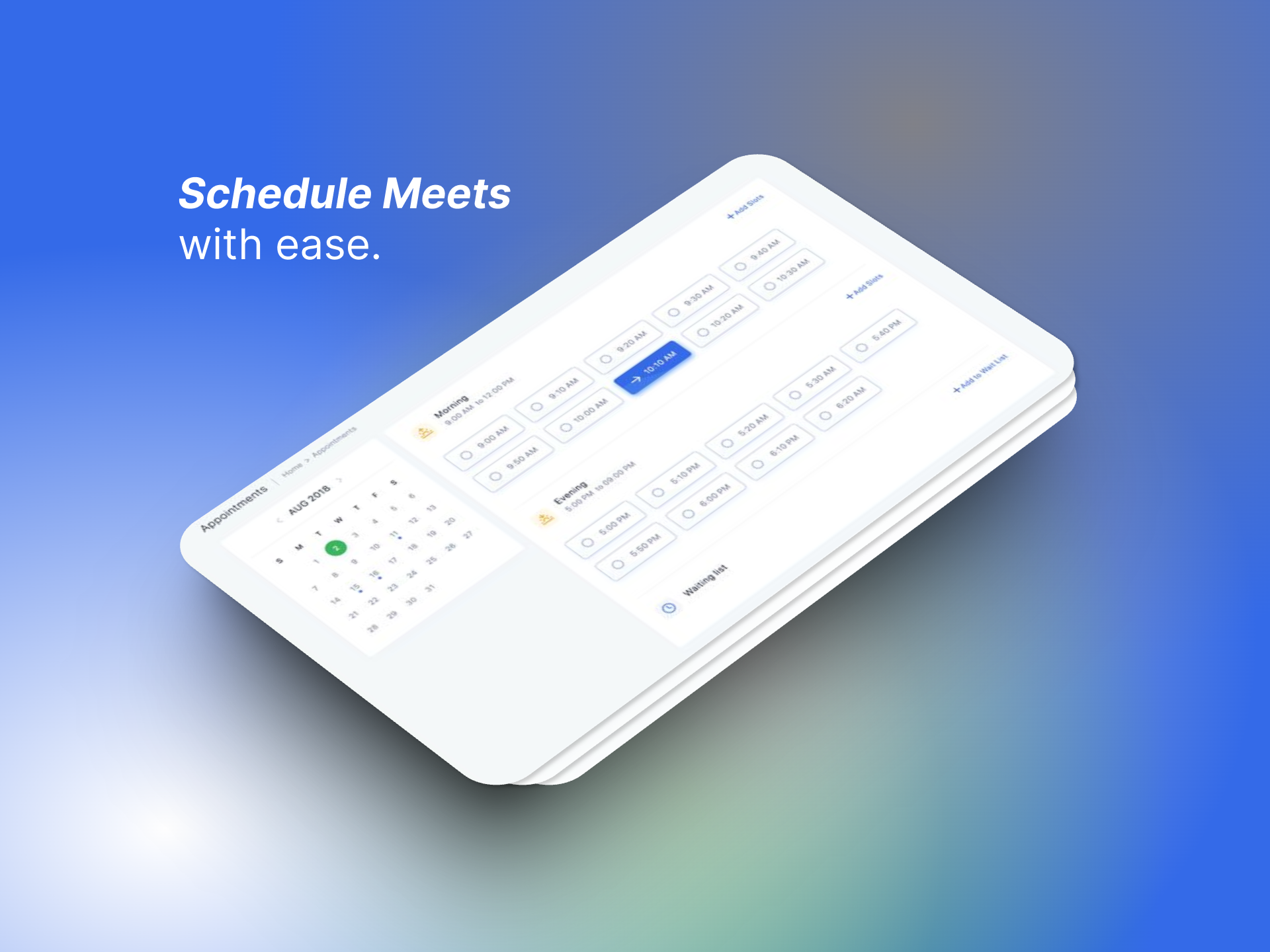 timezone-free scheduler