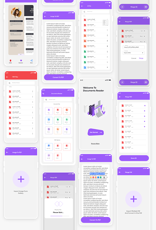AI based Doc-reader & analyzer Mobile app