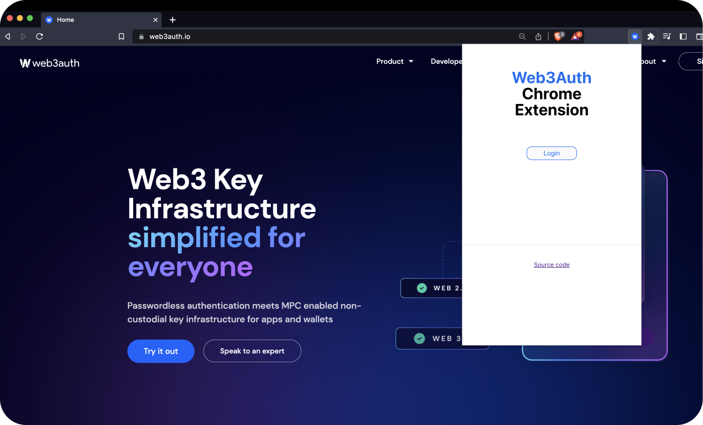 Wallet Plugins for Browsers